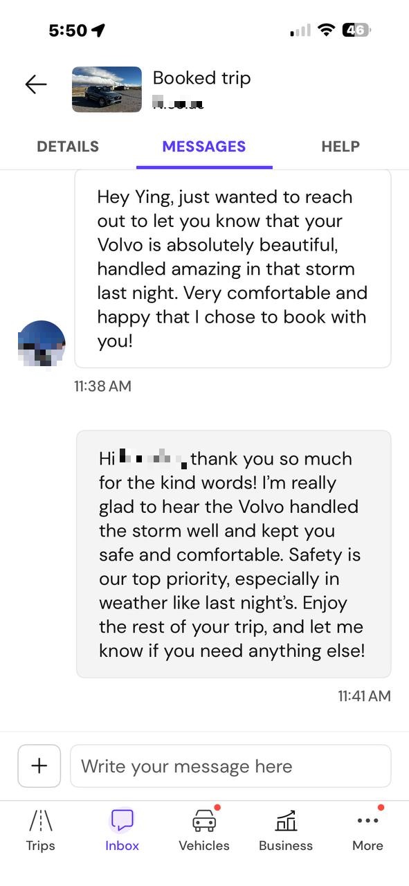 Guest review of the Volvo XC60 after driving through a Calgary spring storm